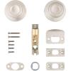 imageKwikset Tylo Interior Privacy Door Knob with Lock Door Handle For Bathroom and Bedroom Polished Brass Keyless Turn Lock Doorknob 1 Count Pack of 1Satin Nickel