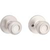 imageKwikset Tylo Interior Privacy Door Knob with Lock Door Handle For Bathroom and Bedroom Polished Brass Keyless Turn Lock Doorknob 1 Count Pack of 1Satin Nickel