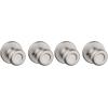 imageKwikset Tylo Interior Privacy Door Knob with Lock Door Handle For Bathroom and Bedroom Polished Brass Keyless Turn Lock Doorknob 1 Count Pack of 1Satin Nickel