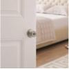 imageKwikset Tylo Interior Privacy Door Knob with Lock Door Handle For Bathroom and Bedroom Polished Brass Keyless Turn Lock Doorknob 1 Count Pack of 1Satin Nickel
