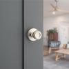 imageKwikset Tylo Interior Privacy Door Knob with Lock Door Handle For Bathroom and Bedroom Polished Brass Keyless Turn Lock Doorknob 1 Count Pack of 1Satin Nickel