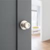 imageKwikset Tylo Interior Privacy Door Knob with Lock Door Handle For Bathroom and Bedroom Polished Brass Keyless Turn Lock Doorknob 1 Count Pack of 1Satin Nickel