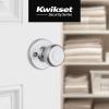 imageKwikset Tylo Interior Privacy Door Knob with Lock Door Handle For Bathroom and Bedroom Polished Brass Keyless Turn Lock Doorknob 1 Count Pack of 1Satin Chrome
