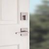 imageKwikset Vancouver Front Door Lock Handle and Deadbolt Set Entry Handleset Exterior with Interior Reversible Lever Satin Nickel Pick Resistant SmartKey Rekey Deadbolt SecuritySatin Nickel
