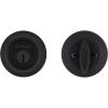 imageKwikset 660 Contemporary Deadbolt Deadbolt Lock Satin Nickel Square Exterior Keyed Front Entry Door Pick Resistant SmartKey Rekey Security Single Cylinder Dead Bolt with Microban ProtectionMatte Black