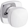 imageKwikset Arroyo Knob Interior Privacy Door Knob with Lock Door Handle For Bathroom and Bedroom Matte Black Keyless Turn Lock Doorknob with Microban ProtectionPolished Chrome