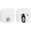 imageKwikset Midtown Deadbolt Lock Polished Chrome Modern Exterior Keyed Front Entry Door Pick Resistant SmartKey Rekey Security Single Cylinder Dead BoltPolished Chrome