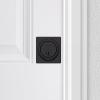 imageKwikset 816 Key Control Deadbolt Lock Satin Nickel Round Exterior Keyed Front Entry Door Pick Resistant SmartKey Rekey Security Single Cylinder Dead Bolt with Microban ProtectionMatte Black