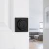 imageKwikset 816 Key Control Deadbolt Lock Satin Nickel Round Exterior Keyed Front Entry Door Pick Resistant SmartKey Rekey Security Single Cylinder Dead Bolt with Microban ProtectionMatte Black