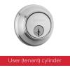 imageKwikset 816 Key Control Deadbolt Lock Satin Nickel Round Exterior Keyed Front Entry Door Pick Resistant SmartKey Rekey Security Single Cylinder Dead Bolt with Microban ProtectionSatin Chrome