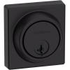 imageKwikset 816 Key Control Deadbolt Lock Satin Nickel Round Exterior Keyed Front Entry Door Pick Resistant SmartKey Rekey Security Single Cylinder Dead Bolt with Microban ProtectionMatte Black