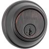 imageKwikset 816 Key Control Deadbolt Lock Satin Nickel Round Exterior Keyed Front Entry Door Pick Resistant SmartKey Rekey Security Single Cylinder Dead Bolt with Microban ProtectionVenetian Bronze