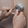 imageKwikset 816 Key Control Deadbolt Lock Satin Nickel Round Exterior Keyed Front Entry Door Pick Resistant SmartKey Rekey Security Single Cylinder Dead Bolt with Microban ProtectionSatin Chrome