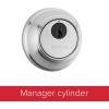 imageKwikset 816 Key Control Deadbolt Lock Satin Nickel Round Exterior Keyed Front Entry Door Pick Resistant SmartKey Rekey Security Single Cylinder Dead Bolt with Microban ProtectionSatin Chrome