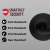 imageKwikset 991 Tustin Entry Lever and Single Cylinder Deadbolt Combo Pack featuring SmartKey in Venetian Bronze 99910041Matte Black