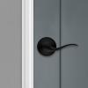 imageKwikset 991 Tustin Entry Lever and Single Cylinder Deadbolt Combo Pack featuring SmartKey in Venetian Bronze 99910041Matte Black