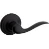 imageKwikset 991 Tustin Entry Lever and Single Cylinder Deadbolt Combo Pack featuring SmartKey in Venetian Bronze 99910041Matte Black