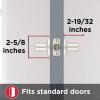imageKwikset 991 Tustin Entry Lever and Single Cylinder Deadbolt Combo Pack featuring SmartKey in Venetian Bronze 99910041Polished Chrome