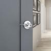 imageKwikset 991 Tustin Entry Lever and Single Cylinder Deadbolt Combo Pack featuring SmartKey in Venetian Bronze 99910041Polished Chrome