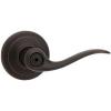 imageKwikset 991 Tustin Entry Lever and Single Cylinder Deadbolt Combo Pack featuring SmartKey in Venetian Bronze 99910041Venetian Bronze