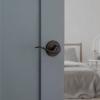 imageKwikset 991 Tustin Entry Lever and Single Cylinder Deadbolt Combo Pack featuring SmartKey in Venetian Bronze 99910041Venetian Bronze