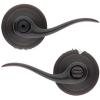 imageKwikset 991 Tustin Entry Lever and Single Cylinder Deadbolt Combo Pack featuring SmartKey in Venetian Bronze 99910041Venetian Bronze