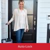 imageKwikset 99420003 Aura Bluetooth Programmable Keypad Door Lock Deadbolt Featuring SmartKey Security Iron BlackSatin Nickel