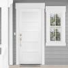 imageKwikset Amador Front Door Lock Handle and Deadbolt Set Entry Handleset Exterior with Casey Reversible Lever Matte Black Pick Resistant SmartKey Rekey Deadbolt Security with Microban ProtectionSatin Nickel