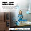 imageKwikset Halo Select Smart Lock Keyless Entry Door Lock WiFi and Matter Enabled Deadbolt No Hub Needed Geofence AutoUnlock Grade AAA Certified Easy Install Matte Black Lifetime Finish WarrantyMatte Black