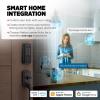 imageKwikset Halo Select Smart Lock Keyless Entry Door Lock WiFi and Matter Enabled Deadbolt No Hub Needed Geofence AutoUnlock Grade AAA Certified Easy Install Matte Black Lifetime Finish WarrantyMatte Black