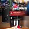 imageKwikset Halo Select Smart Lock Keyless Entry Door Lock WiFi and Matter Enabled Deadbolt No Hub Needed Geofence AutoUnlock Grade AAA Certified Easy Install Matte Black Lifetime Finish WarrantyMatte Black
