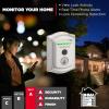 imageKwikset Halo Touch Fingerprint WiFi Smart Lock Keyless Entry Door Low Profile Deadbolt Geofence AutoUnlock Grade AAA Certified No Hub Easy Install Satin Nickel Lifetime Finish Warranty ArchSatin Nickel