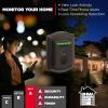 imageKwikset Halo Touch Fingerprint WiFi Smart Lock Keyless Entry Door Low Profile Deadbolt Geofence AutoUnlock Grade AAA Certified No Hub Easy Install Satin Nickel Lifetime Finish Warranty ArchVenetian Bronze