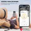 imageKwikset Halo Touch Fingerprint WiFi Smart Lock Keyless Entry Door Low Profile Deadbolt Geofence AutoUnlock Grade AAA Certified No Hub Easy Install Satin Nickel Lifetime Finish Warranty ArchVenetian Bronze