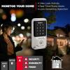 imageKwikset Halo WiFi Smart Lock Keyless Entry Door Deadbolt Geofence AutoUnlock Grade AAA Certified No Hub Easy Install Satin Nickel Lifetime Finish Warranty TouchscreenSatin Nickel