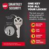 imageKwikset Halo WiFi Smart Lock Keyless Entry Door Deadbolt Geofence AutoUnlock Grade AAA Certified No Hub Easy Install Satin Nickel Lifetime Finish Warranty Backlit KeypadMatte Black