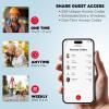 imageKwikset Halo WiFi Smart Lock Keyless Entry Door Deadbolt Geofence AutoUnlock Grade AAA Certified No Hub Easy Install Satin Nickel Lifetime Finish Warranty TouchscreenSatin Nickel