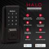 imageKwikset Halo WiFi Smart Lock Keyless Entry Door Deadbolt Geofence AutoUnlock Grade AAA Certified No Hub Easy Install Satin Nickel Lifetime Finish Warranty TouchscreenVenetian Bronze