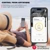 imageKwikset Halo WiFi Smart Lock Keyless Entry Door Deadbolt Geofence AutoUnlock Grade AAA Certified No Hub Easy Install Satin Nickel Lifetime Finish Warranty Backlit KeypadMatte Black