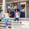 imageKwikset Halo WiFi Smart Lock Keyless Entry Door Deadbolt Geofence AutoUnlock Grade AAA Certified No Hub Easy Install Satin Nickel Lifetime Finish Warranty TouchscreenPolished Chrome