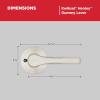 imageKwikset Henley Entry Door Handle with Lock and Key Secure Keyed Reversible Lever Exterior For Front Entrance and Bedrooms Satin Nickel Pick Resistant Smartkey Rekey Security and MicrobanSatin Nickel