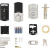 imageKwikset Home Connect 620 Smart Lock Deadbolt with ZWave Technology Works with Ring Alarm Samsung Smartthings and More ZWave Hub Required Traditional Design in Venetian BronzeSatin Nickel
