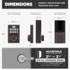 imageKwikset Home Connect 620 Smart Lock Deadbolt with ZWave Technology Works with Ring Alarm Samsung Smartthings and More ZWave Hub Required Traditional Design in Venetian BronzeVenetian Bronze