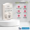 imageKwikset Home Connect 620 Smart Lock Deadbolt with ZWave Technology Works with Ring Alarm Samsung Smartthings and More ZWave Hub Required Traditional Design in Venetian BronzePolished Brass