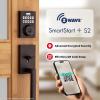 imageKwikset Home Connect 620 Smart Lock Deadbolt with ZWave Technology Works with Ring Alarm Samsung Smartthings and More ZWave Hub Required Traditional Design in Venetian BronzeVenetian Bronze