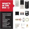imageKwikset Home Connect 620 Smart Lock Deadbolt with ZWave Technology Works with Ring Alarm Samsung Smartthings and More ZWave Hub Required Traditional Design in Venetian BronzeSatin Nickel