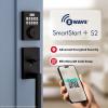 imageKwikset Home Connect 620 Smart Lock Deadbolt with ZWave Technology Works with Ring Alarm Samsung Smartthings and More ZWave Hub Required Traditional Design in Venetian BronzeMatte Black