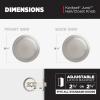imageKwikset Juno Entry Door Knob with Lock and Key Secure Keyed Handle Exterior Front Entrance and Bedroom Polished Brass Pick Resistant SmartKey Rekey SecuritySatin Nickel
