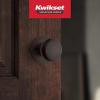 imageKwikset Juno Entry Door Knob with Lock and Key Secure Keyed Handle Exterior Front Entrance and Bedroom Polished Brass Pick Resistant SmartKey Rekey SecurityVenetian Bronze