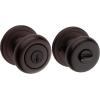 imageKwikset Juno Entry Door Knob with Lock and Key Secure Keyed Handle Exterior Front Entrance and Bedroom Polished Brass Pick Resistant SmartKey Rekey SecurityVenetian Bronze